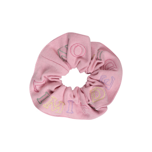 Embroidered Logo Scrunchie