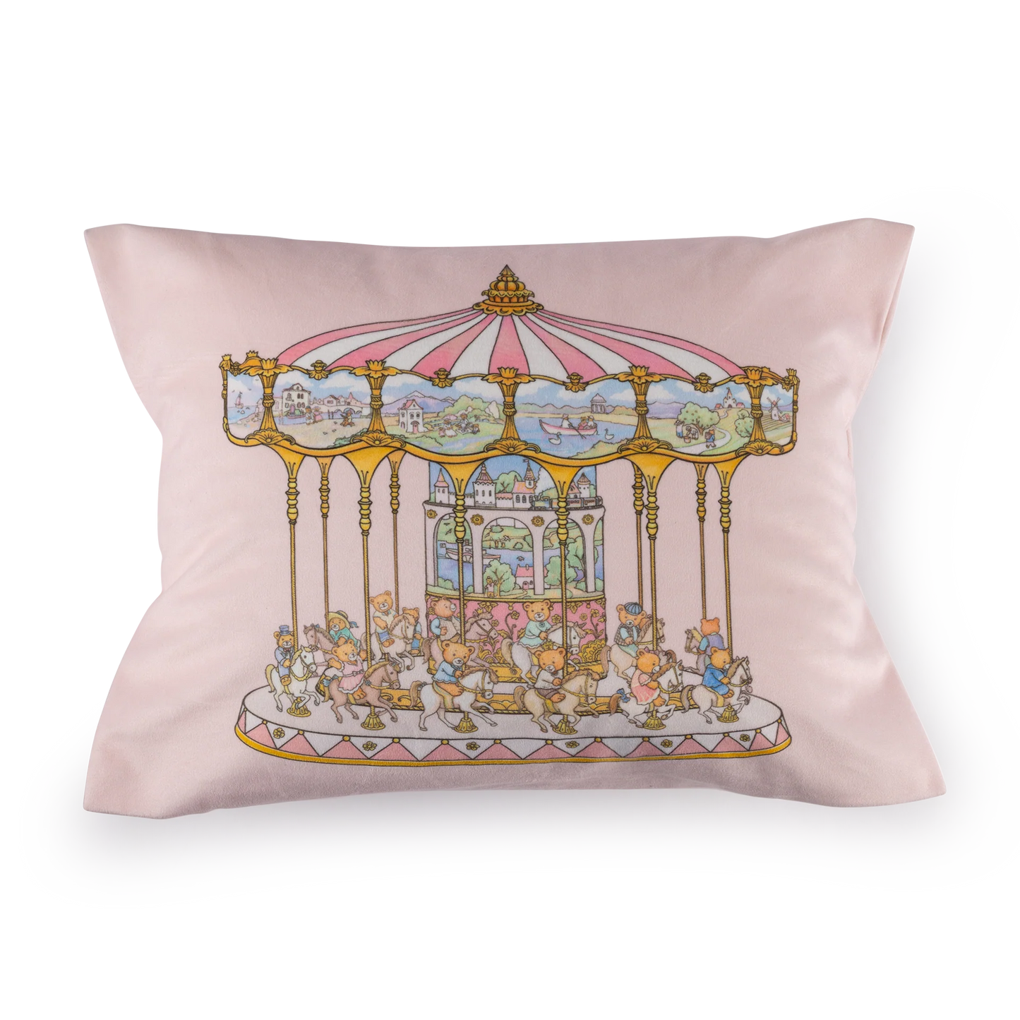 Lil Teddy Merry Go Cushion