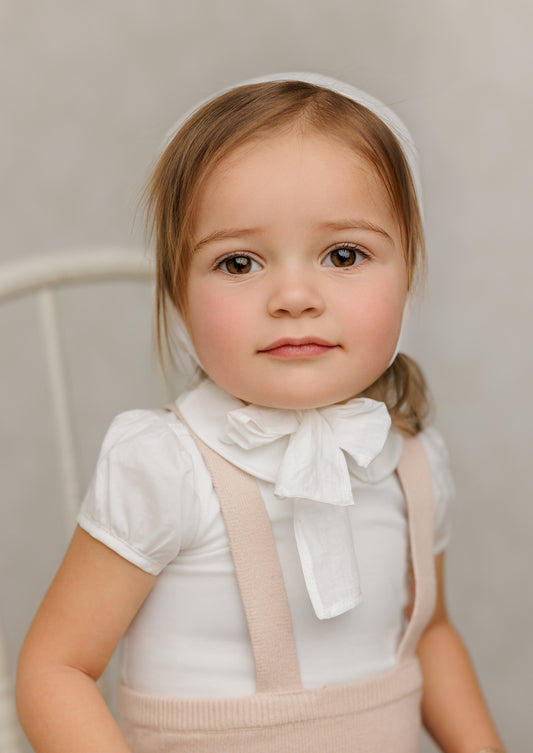 Peluche Bonnet with Cottons Sting