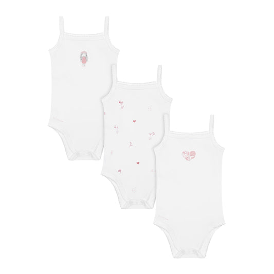 Aime Child Sleeveless Undershirt 3PK