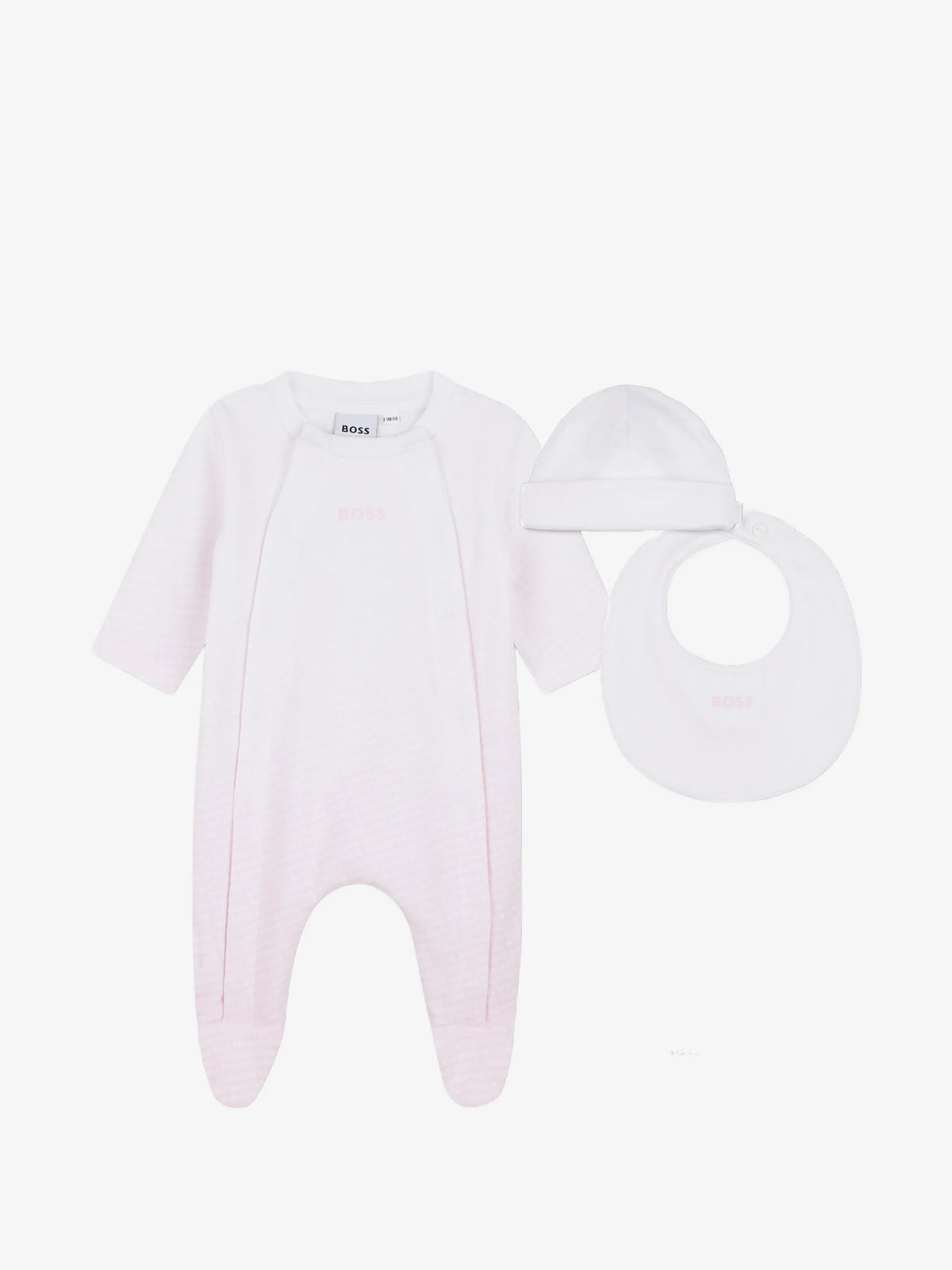 3pc Girls Footie And Hat W. Bib Set J53323 - Festival Bloom