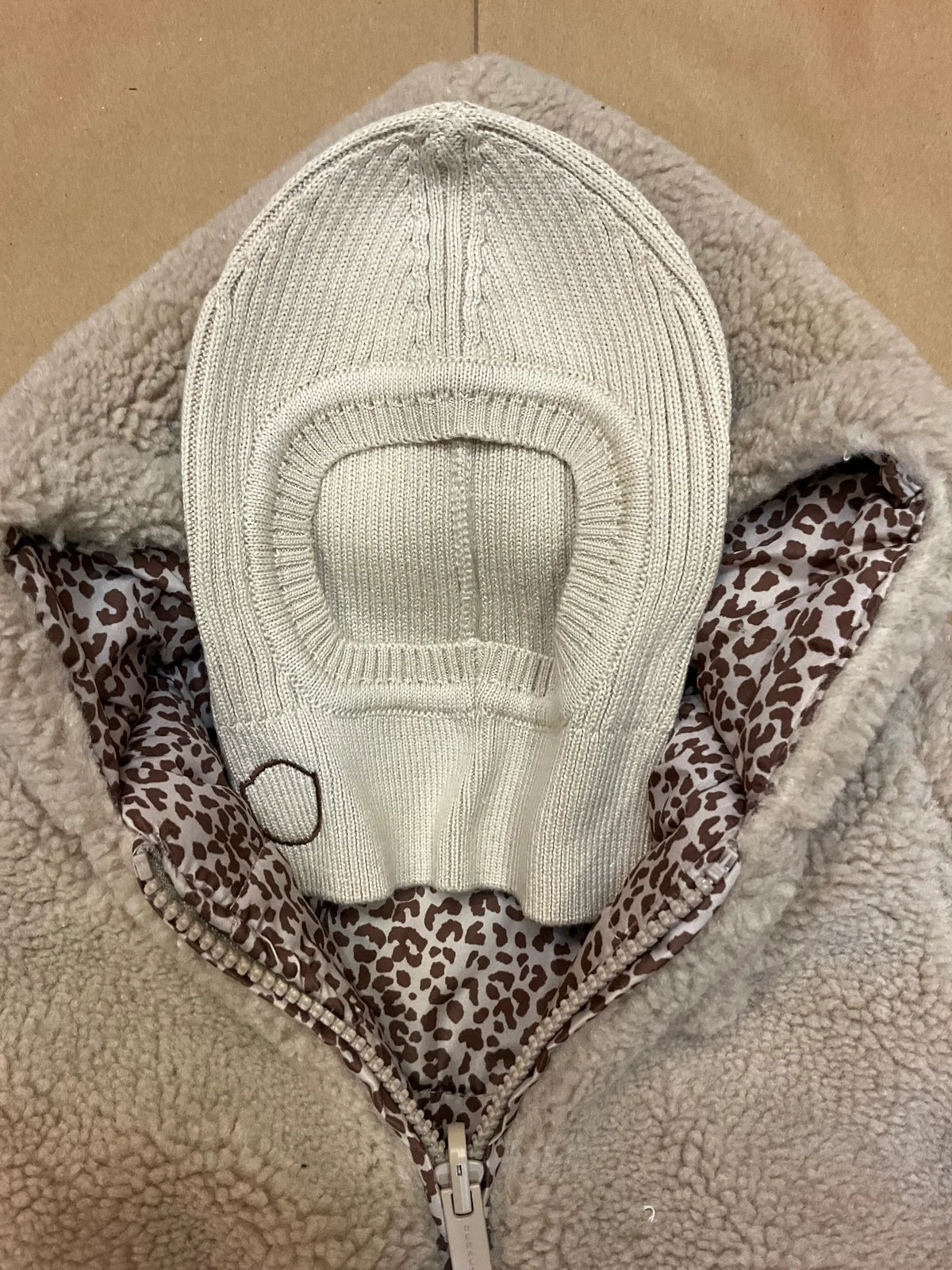 Balaclava Hat - Beige