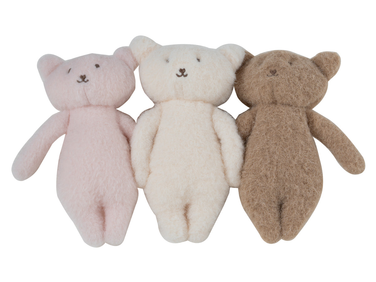 Teddy Trio - Pink