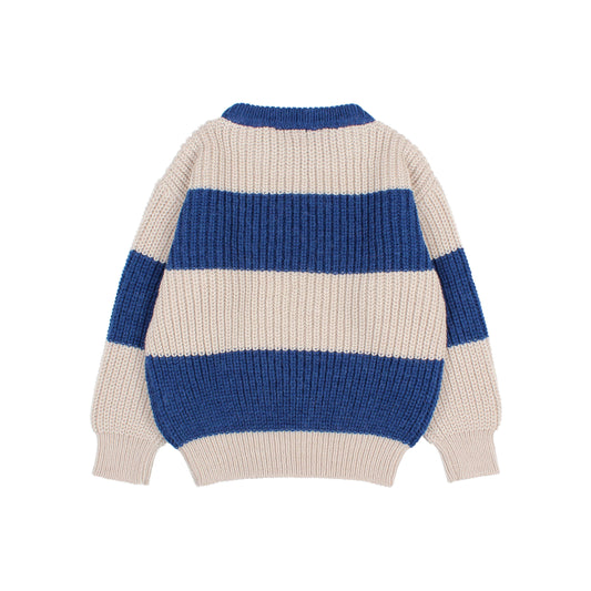 Stripes Jumper - Marine