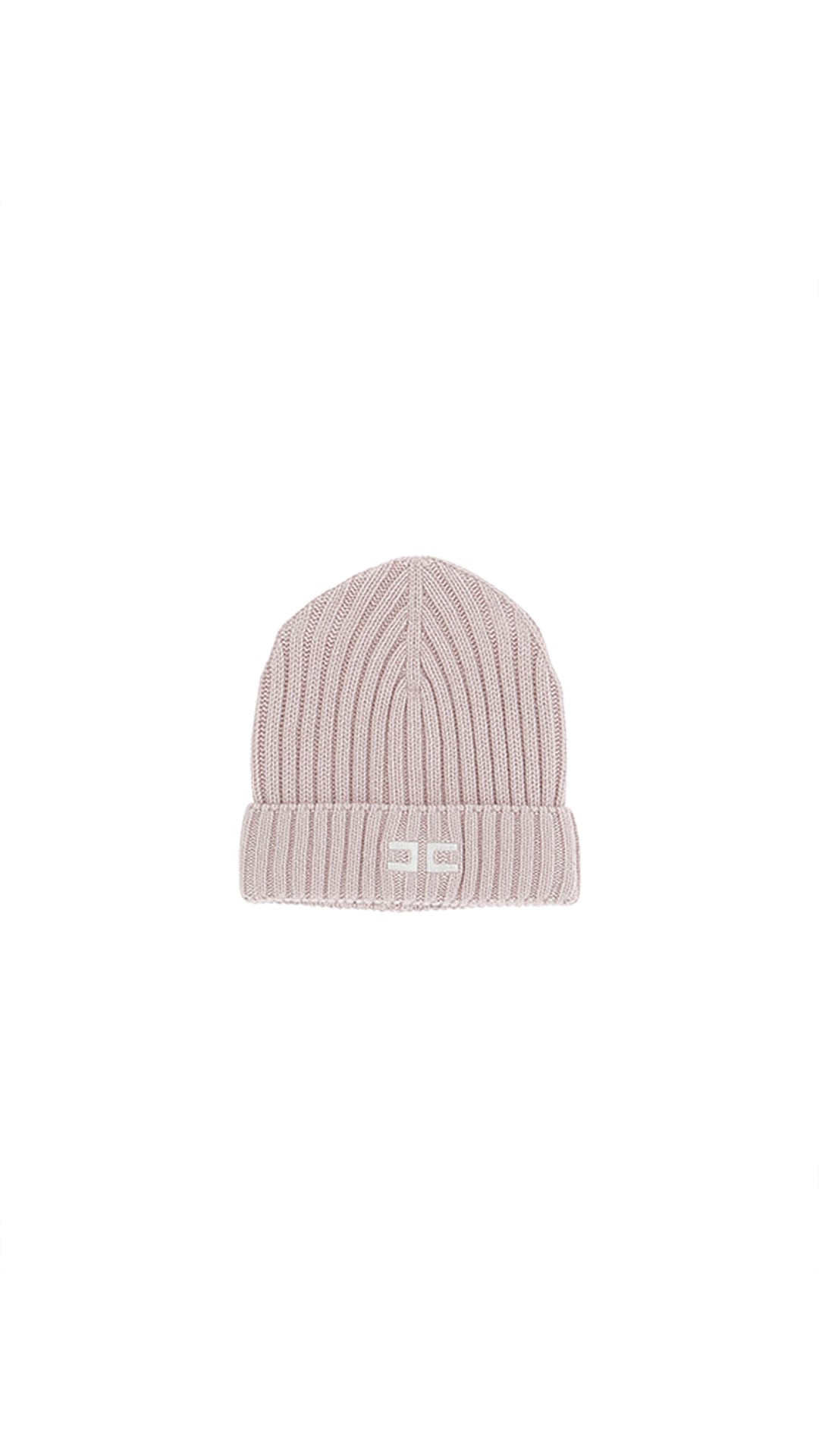 Ribbed Knit Hat (EFCP035) - Black/Milk