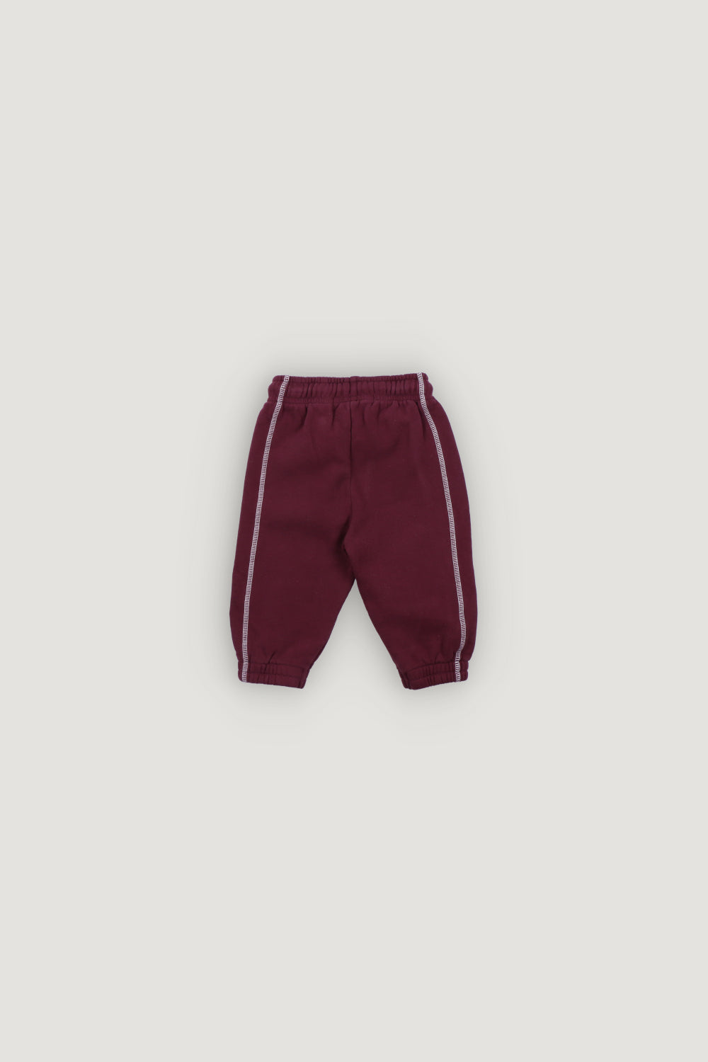 Logo Baby Sweatshirt/Jogging Set - Maroon