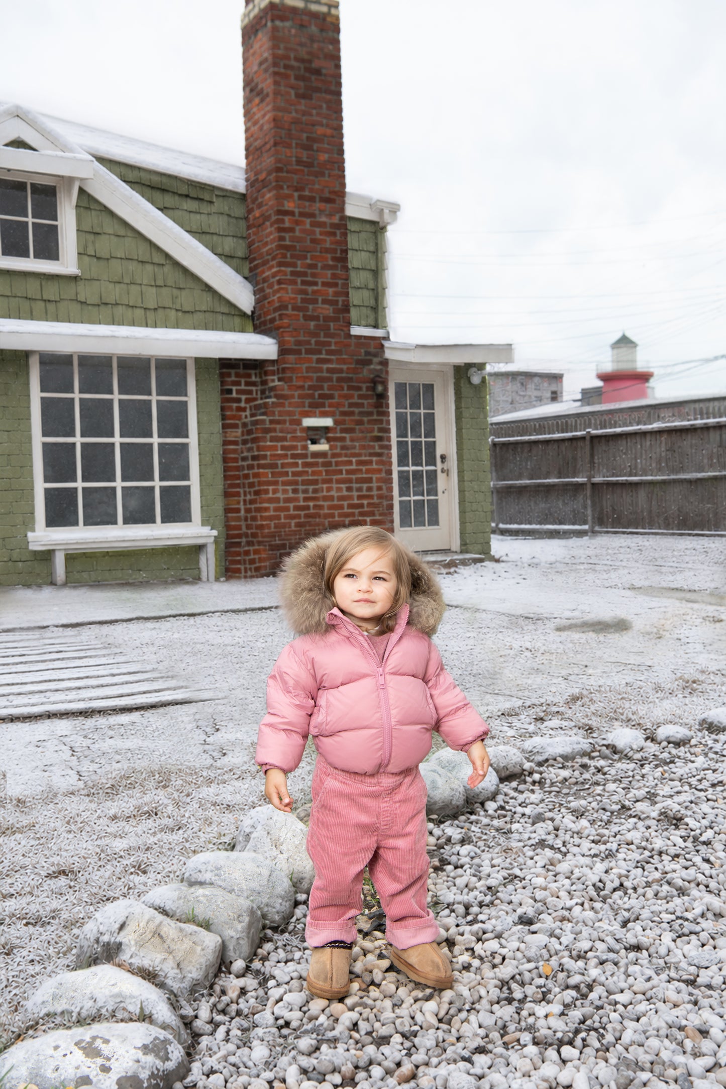 Infant Classic Bomber - Dusty Rose