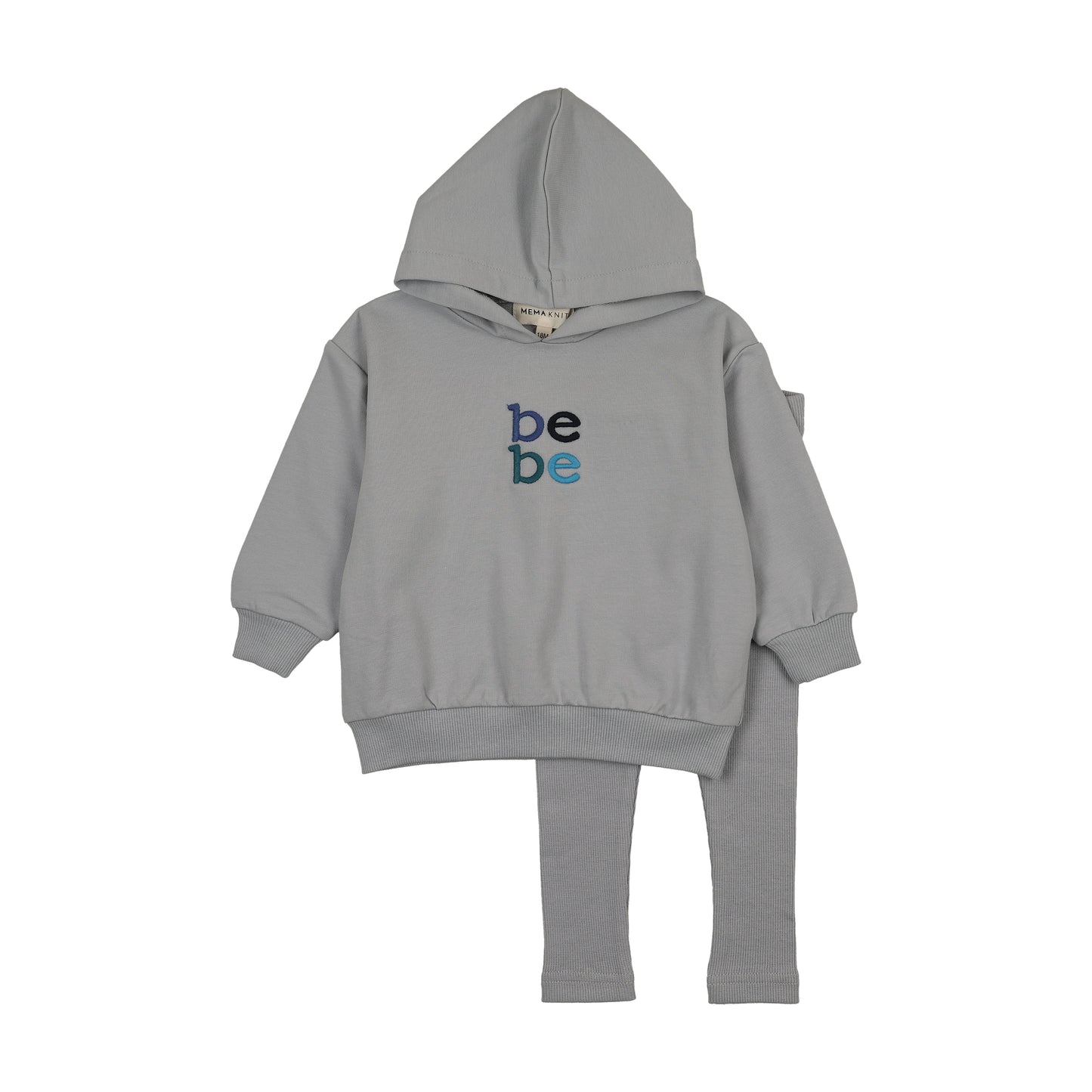 Hooded Sweatshirt Set - Blue