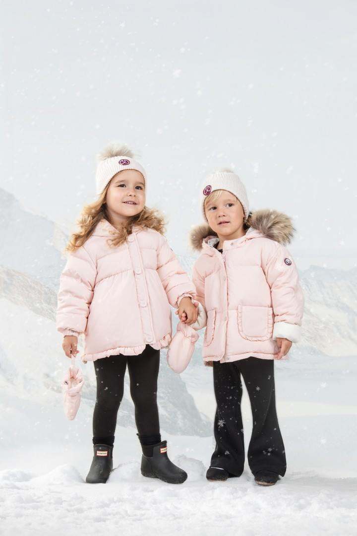 Baby Puffy Jacket — Baby Pink