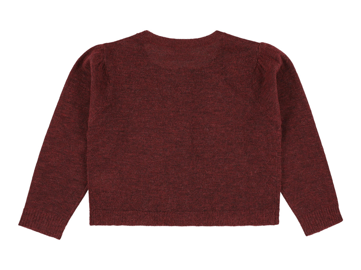 Zerah Cardigan - Bordeaux