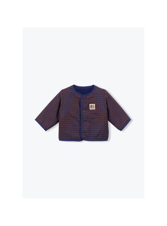 Sherpa Reversable Baby Jacket - Marine