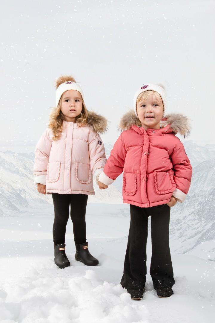 Baby Trim Jacket Ruffle — Rose