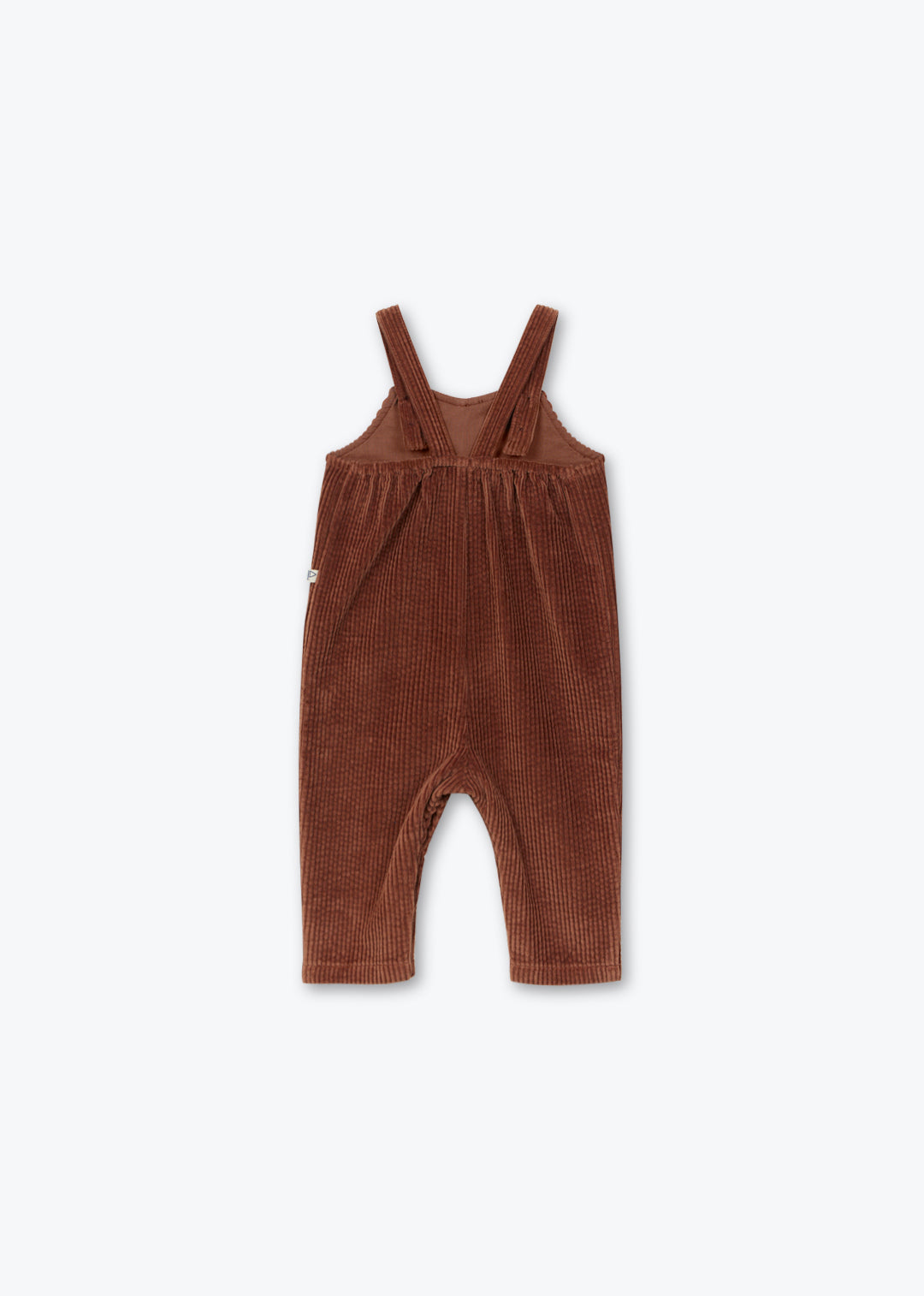 Salopette Bebe Velours - Marron