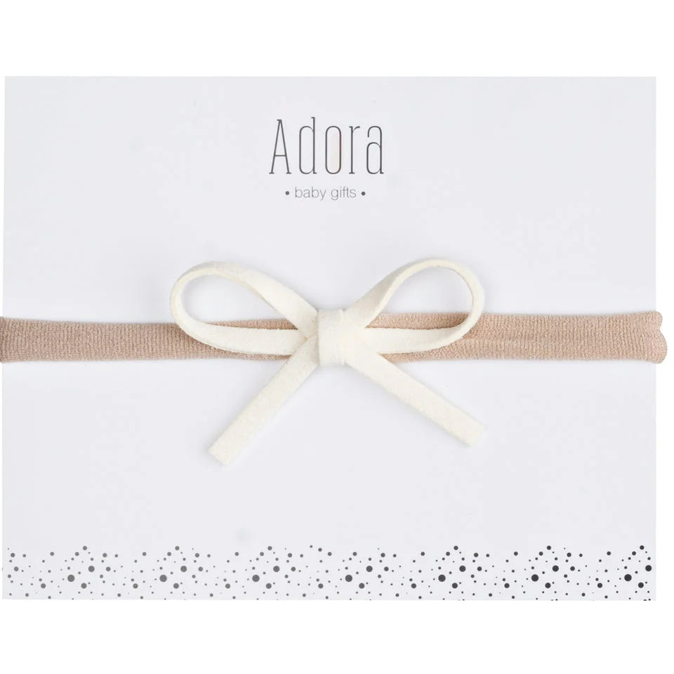 Adora Mini Classic Headband - ivory