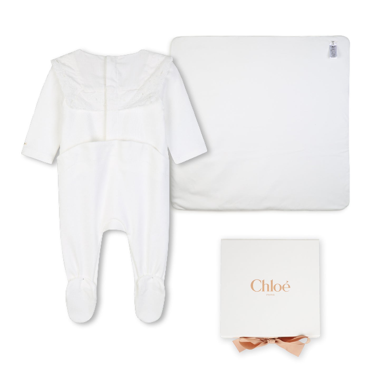 Footie And Blanket Gift Box C21372 - Off White