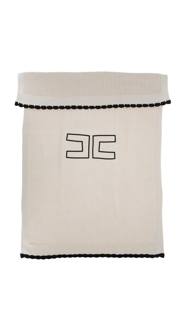 Blanket (ENCO095) - Milk/Black