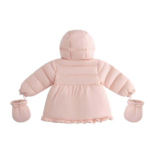 Baby Puffy Jacket — Baby Pink