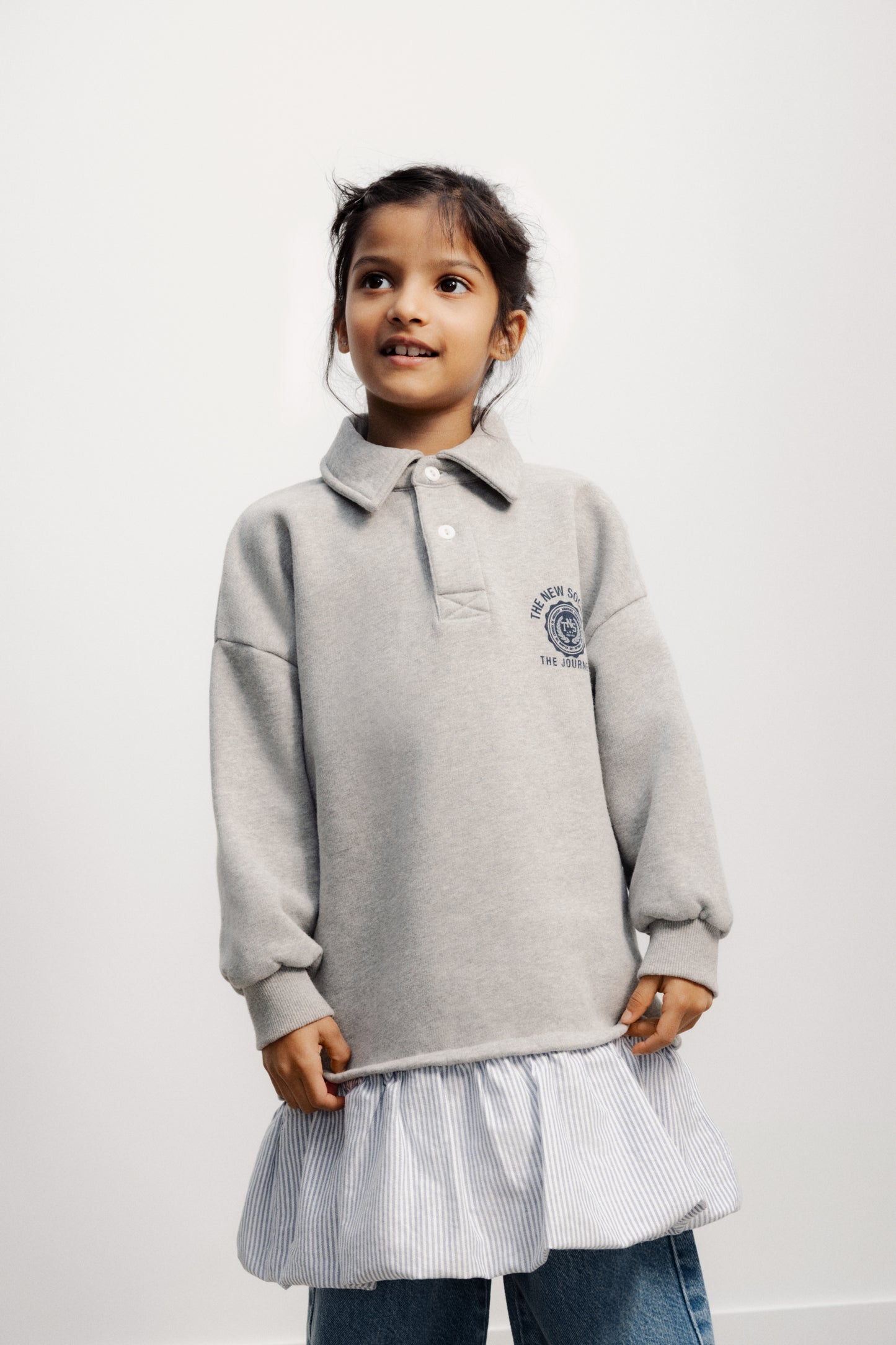 Ash Dress - Grey Melange