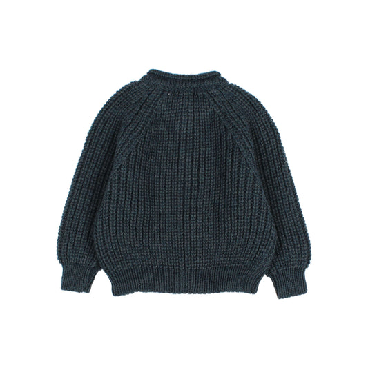 Baby Soft Knit Cardigan - Whale