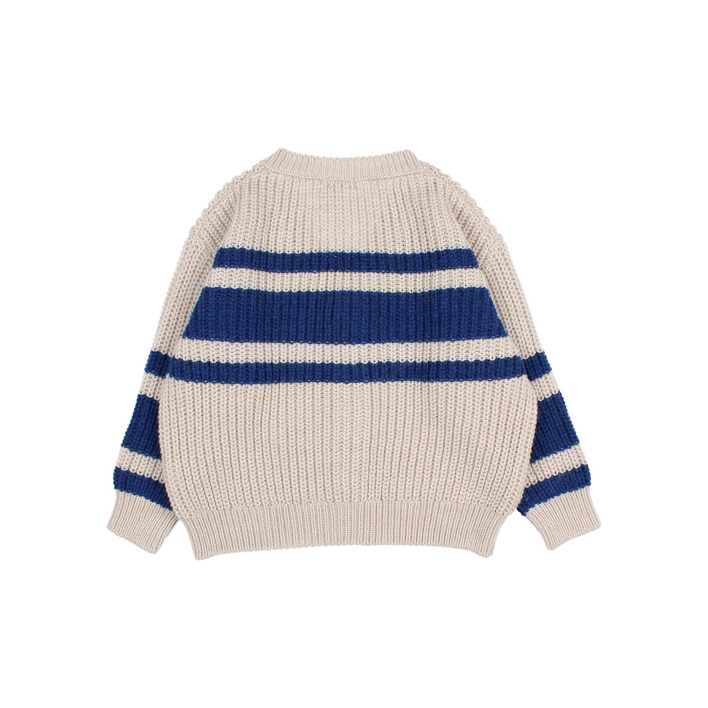 Stripes Cardigan - Marine