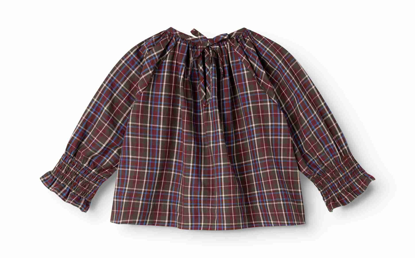 Tonala Top - Chocolate Checks
