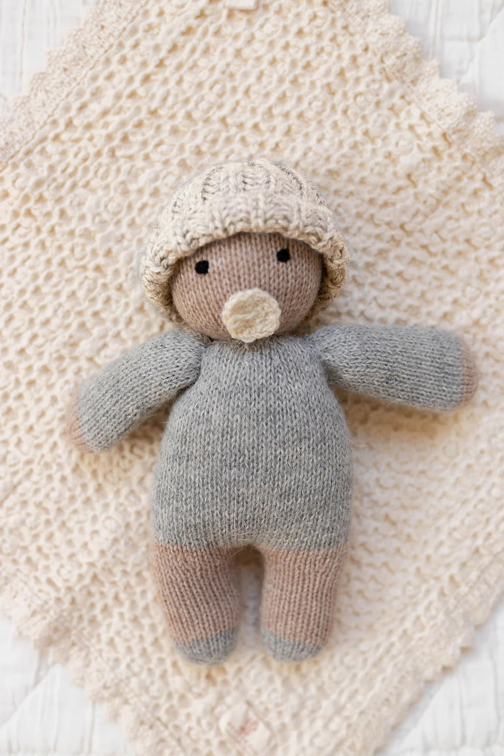 Knit Baby Doll - beige