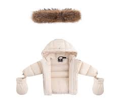 Fur Jacket โ Off White/Corduroy