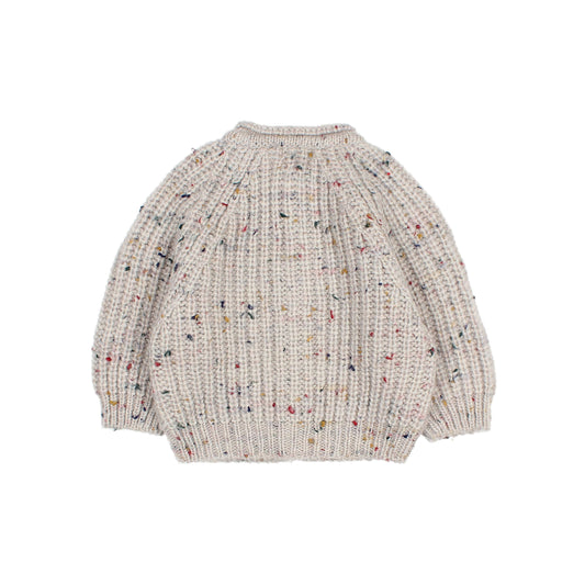 Baby Botonato Cardigan - Pearl Grey