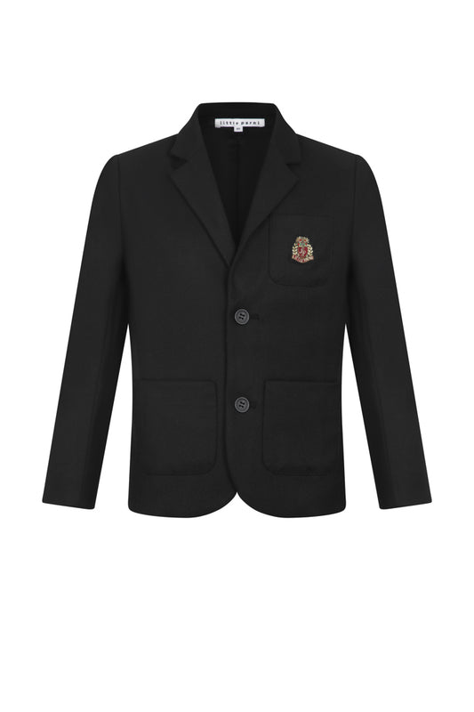 L. Parni Elegant Cardigan - Black