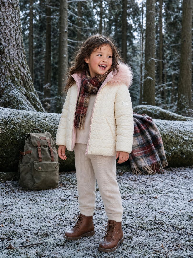 Quilted Jacket - Ivory