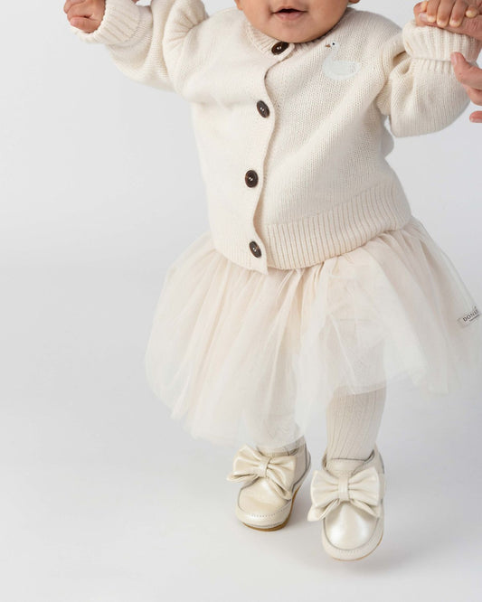 Dakote Cardigan Swan - Soft Powder