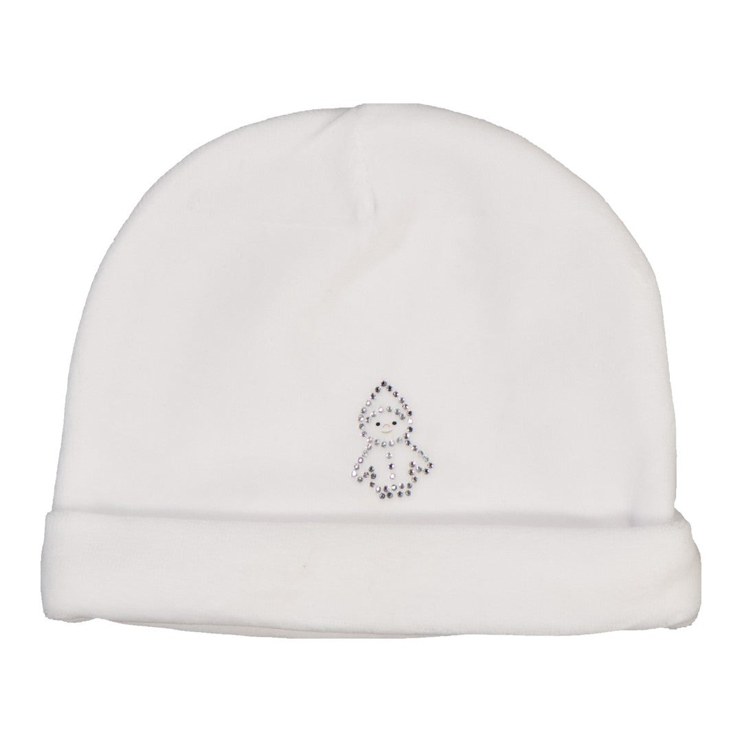 Lutin Beanie Velour - Diamonds 0-6M