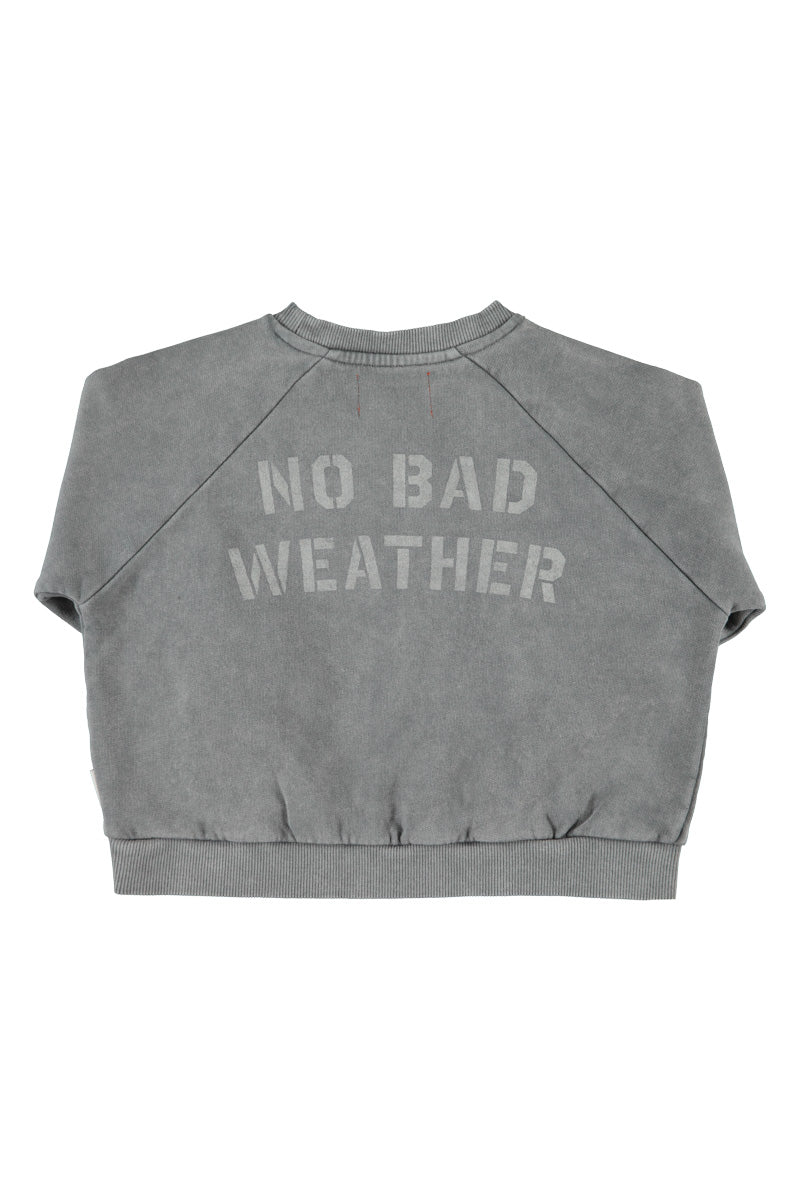 Sweatshirt (FLP2606.b) - Grey W/ Sun And Cloud Print