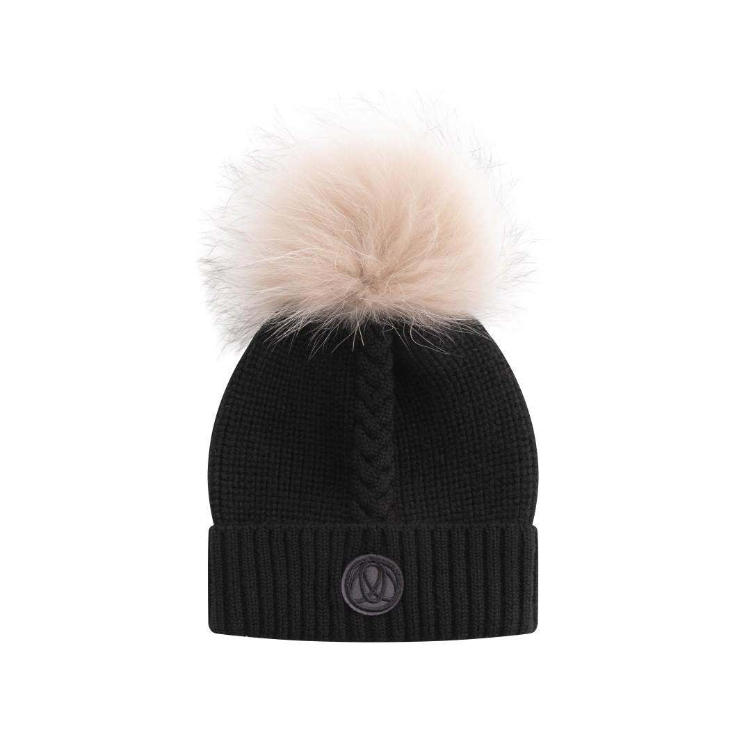 Fox Braided Knit — Black