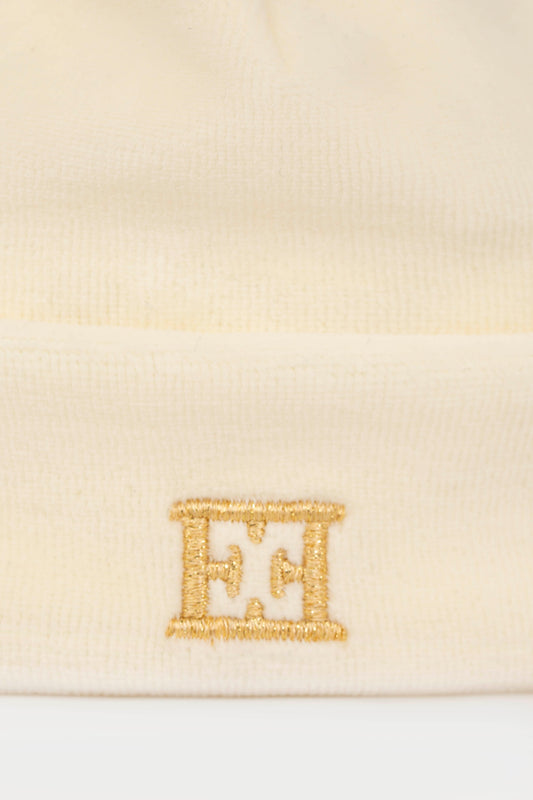 Newborn Logo Hat (74516) - Antique White