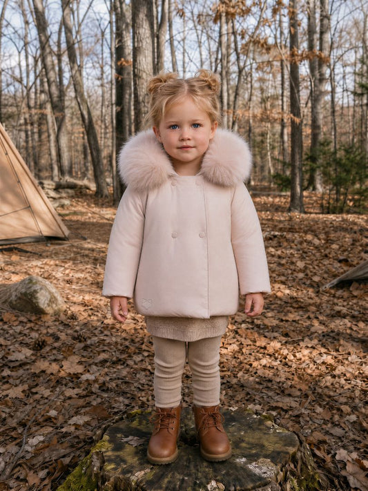Puffer Jacket - Soft Blush