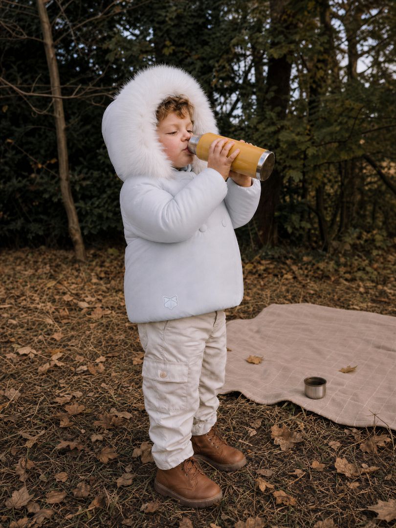 Puffer Jacket - Light Blue