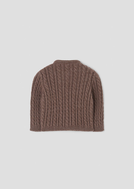 Knitted Jacket 57.3 - Brown