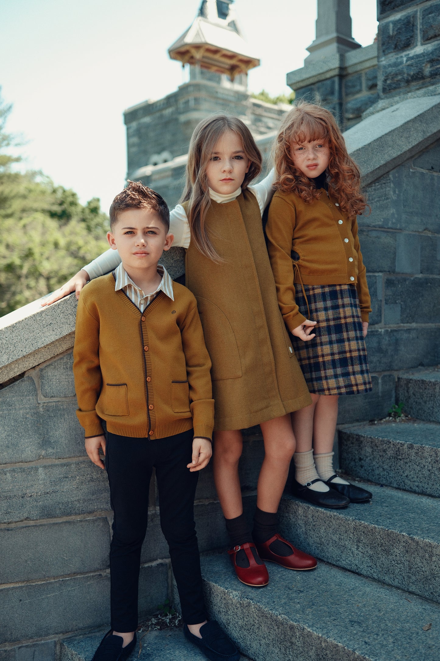 Leo Cardigan - Mustard