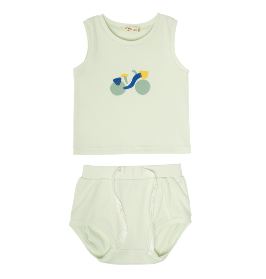 Crew Mini Lynn Bib Tank Set