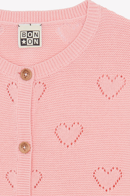 Bonton Pointelle Cardi Lilou