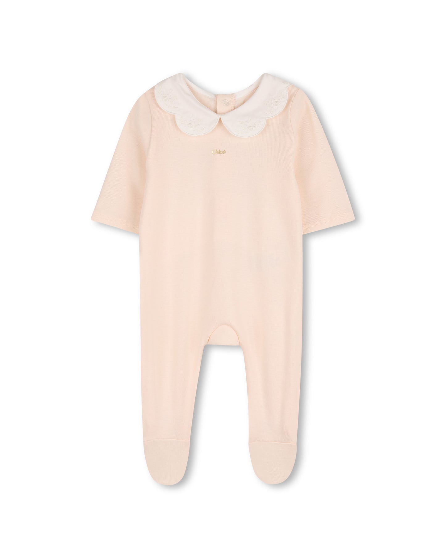 Chloe Collar Footie & Bib Set C21231