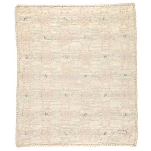 Cleo Blanket- Wallpaper Floral