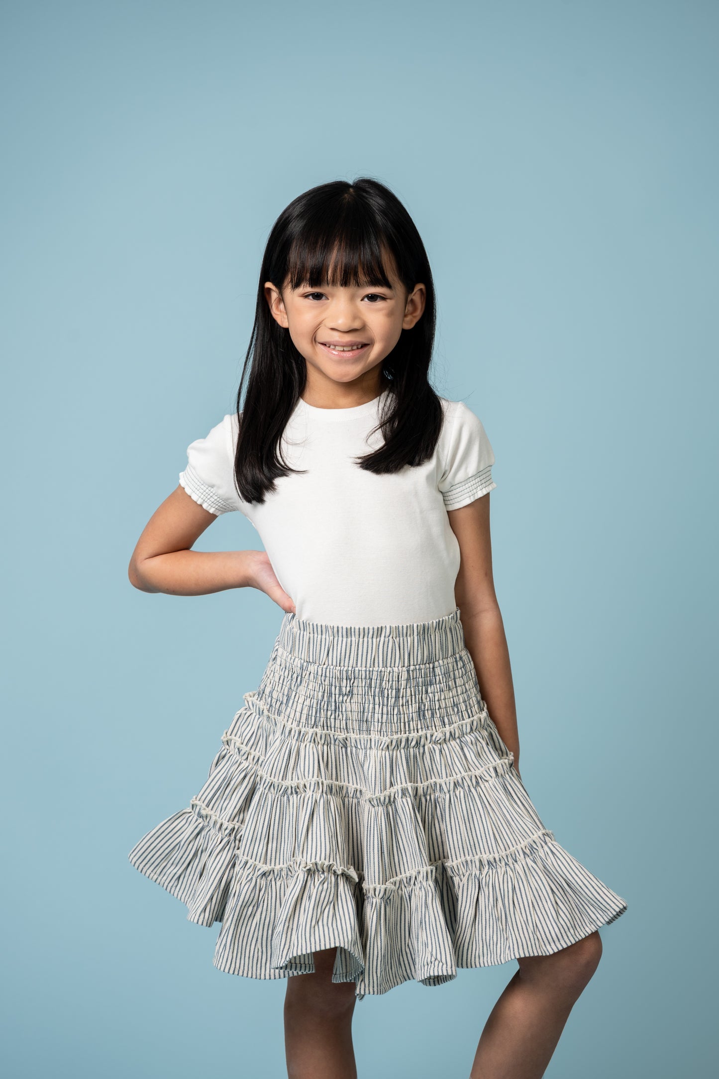 Birnham Smocked Tee
