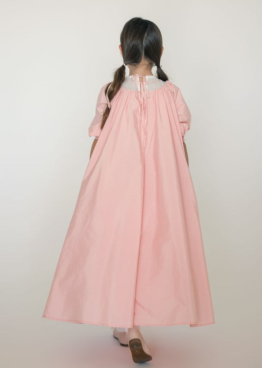 Little Tempest Pavo Girls Taffeta Gown