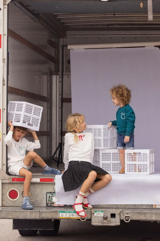 Nod Boys Graphic Collar Sweatshirt