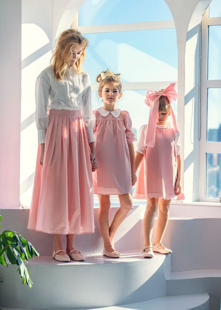 Little Tempest Taffeta Teens Maxi Skirt