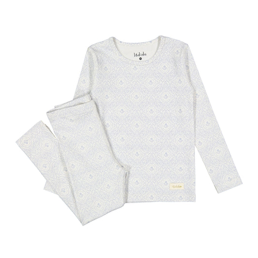 Ladida damask printed pajama set