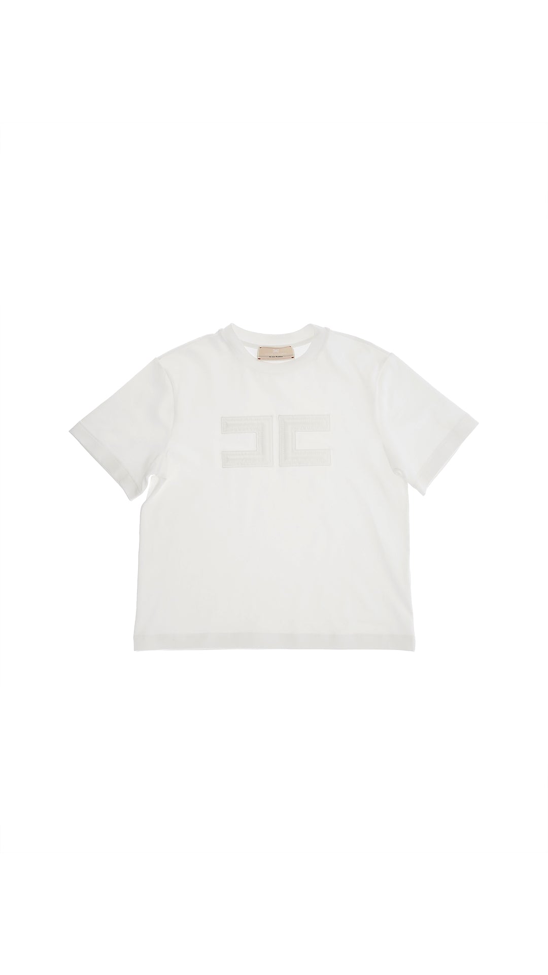 Elisabetta Franchi T-Shirt w Embroidered Logo 262