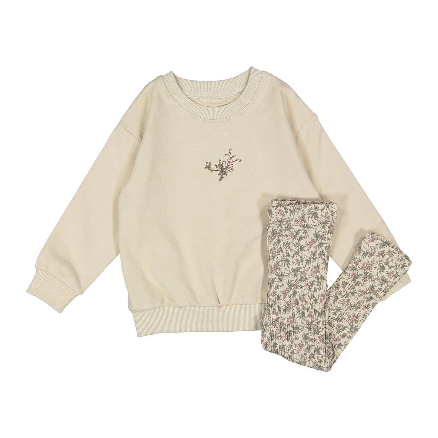 Ladida Acorn print sweatshirt set